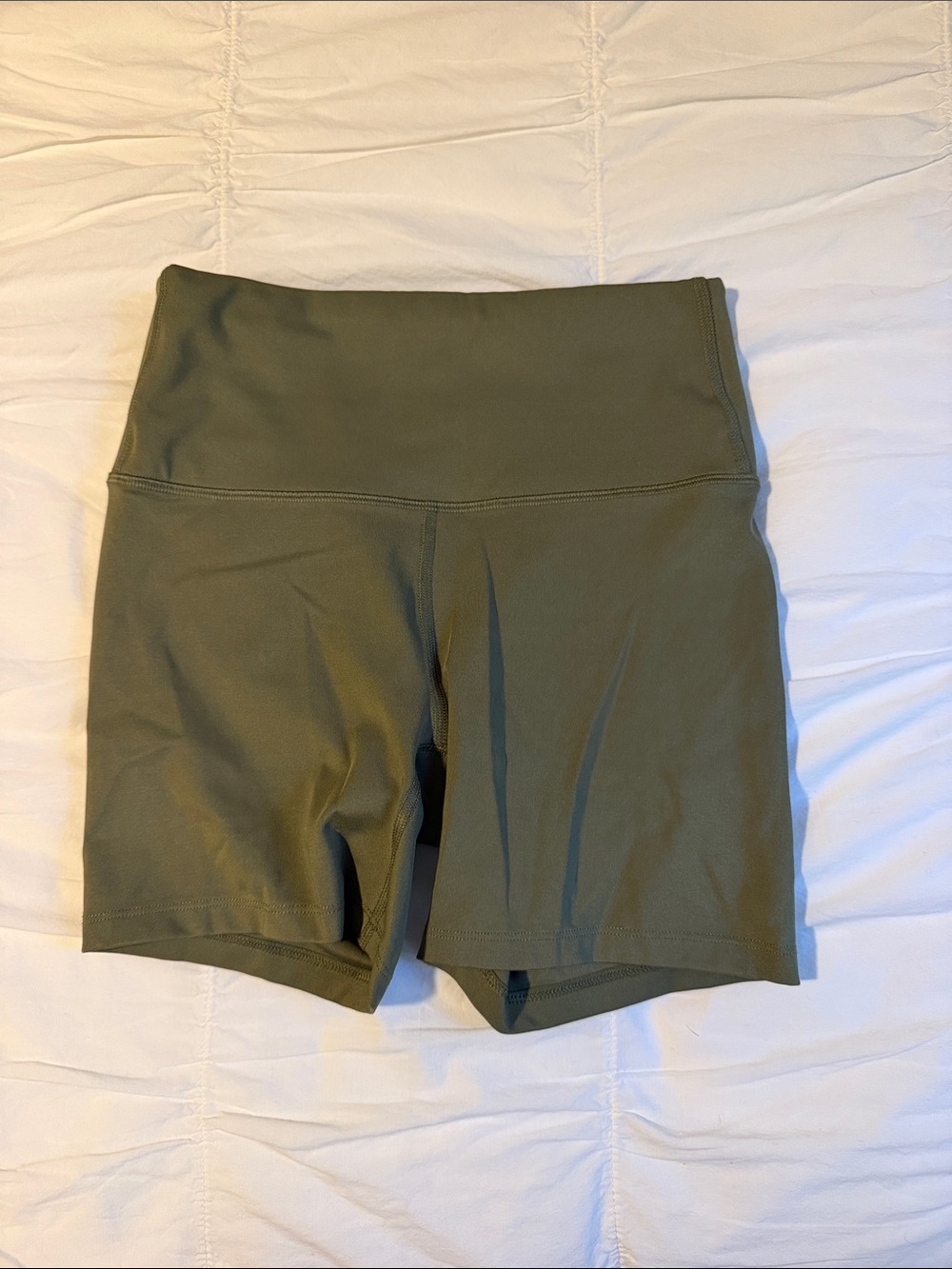 Target Olive Green High-Rise Biker Shorts